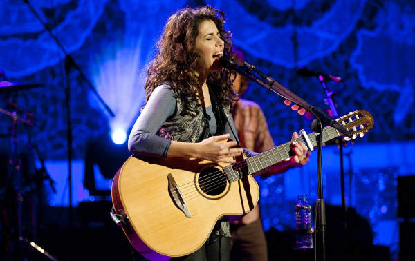 Katie Melua au Palau de la Musica, à Barcelone, en novembre 2008