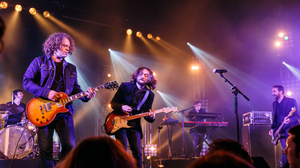  Premier concert du groupe Matmatah suite à sa reformation en 2016 à l'occasion de l'émission L'Avant-Scène tournée à l'Espace Avel Vor de Plougastel le 16 février 2017.